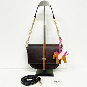  new work Europe made * regular price 12 ten thousand * BVLGARY a departure *RISELIN handbag original leather cow leather 2way compact shoulder .. shoulder bag commuting OL lady's 