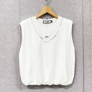  high class Europe made * regular price 3 ten thousand * BVLGARY a departure *RISELIN tank top ... thin plain shoulder pad Sune -k chain Street L/48