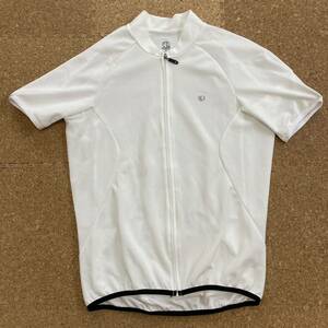 パールイズミ PEARL IZUMI サイクルウェア サイクリングシャツ サイクルジャージ 半袖 Mサイズ 白メンズ 自転車 