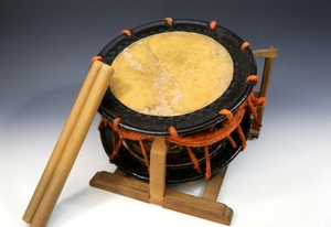 *** antique lacqering tighten futoshi hand drum *** 90