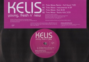 【廃盤12inch】Kelis / Young, Fresh N' New