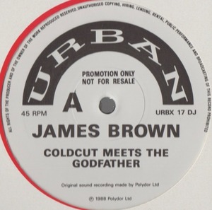 【廃盤12inch】James Brown / Coldcut Meets The Godfather