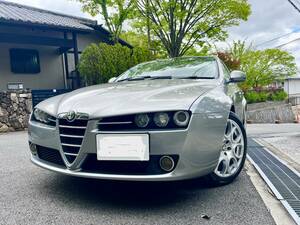 2008式 【Alfa Romeo】159 2.2L Progresッション Vehicle inspectionincluded（R1995October28日）までの中古vehicle 兵庫Prefecture 宝塚市から