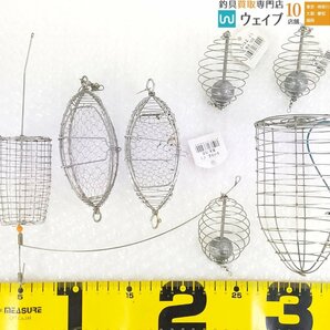 ヤマシタ 遠投シャトルテンビン、サニーカゴ 他 コマセカゴ ロケットカゴ 等 33点、ダイワ リーディングアーム など 天秤付きの画像7