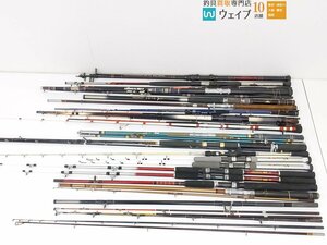 アルファタックル 海人 加太真鯛 230・ダイワ KC 海峡 50号390 等 船竿 ジャンク品