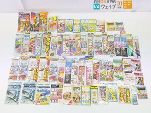 ササメ ボウズのがれ 投釣 大物 M・波止投げ 2本、RON あじサビキ 他 仕掛け 計62点