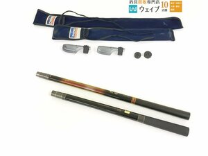 ダイワ 早春 中硬硬 53MC・ダイワ 雪渓 硬調 53MZ 渓流竿 計2本セット中古品＆ ジャンク品