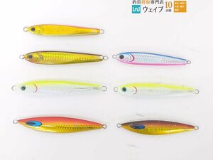 ダイワ TGベイト 120g・150g・180g・ダイワ ソルティガ FKジグ TG 130g・180g 計7点 メタルジグセット