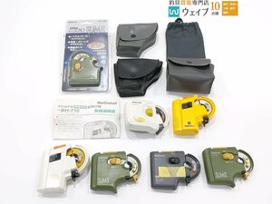 ハピソン YH-720 乾電池式 薄型針結び器 スリム2 ナショナル BH-710 針結び器 等 計7点 未使用 中古 ジャンク