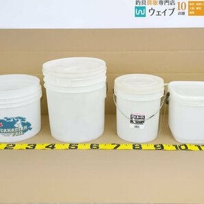 シマノ タックルバッグ、第一精工 スーパーバッカンボード 他 バケツ 干し網 スカリ ビク など 10点セットの画像9