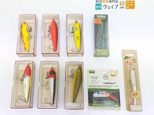 HEDDON ヘドン ザラゴッサ・オリジナルヘドン ザラスプーク・タドポリー 他 計9点 未使用品