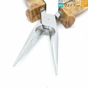 KNIPEX クニペックス プライヤー 25-160 ウッドカスタム、レザースタイル ペルフェット プライヤーケース 計2点セット 美品の画像4