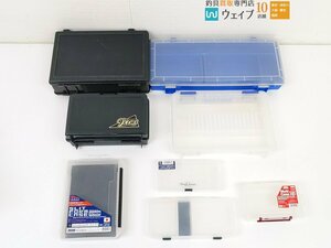  Meiho tackle box * tool case etc. total 8 point 