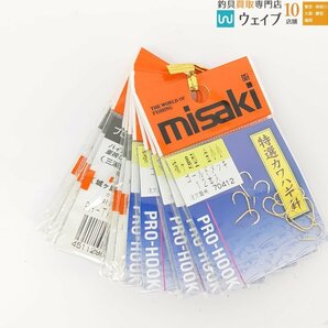 MISAKI ミサキ 城ヶ島型 金小小 特選カワハギ針 計100袋セット 未使用品の画像10