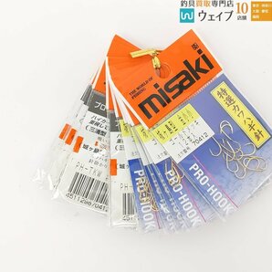 MISAKI ミサキ 城ヶ島型 金小小 特選カワハギ針 計100袋セット 未使用品の画像8