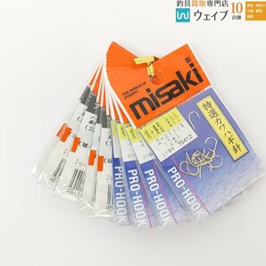 MISAKI ミサキ 城ヶ島型 金小小 特選カワハギ針 計100袋セット 未使用品の画像5