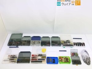 ストレート、シャッドテール、カーリーテール 他 ジャンクワーム大量セット ジャンク品