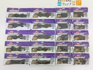 バークレイ パワーベイト マックスセント キングテール 8・クリーチャーホッグ 4 グリパンパープルフレーク 他 計20点 新品