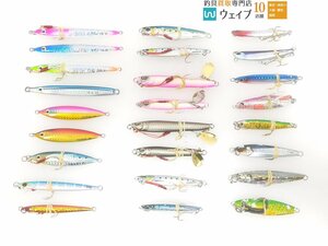 ダイワ TGベイト 45g・オーナー カルティバ 撃投レベル 40g・マグバイト イワシジグ マキスペ 60g 等計25個中古