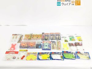 バレーヒル 蛸家 玉三郎、ニッコー スーパーイシガニ、ハピソン タコピカ 等計23点 たこ ワーム 小物 セット