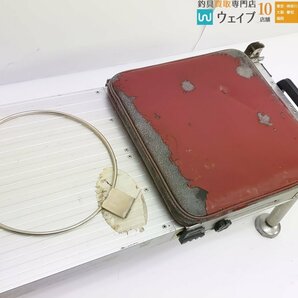 カープ THE ISU 座椅子 F-28、スノーピーク 銀閣 ヘラ台・へら用エサボール掛けセット、プロックス EMへらイス 他 計6点セットの画像9