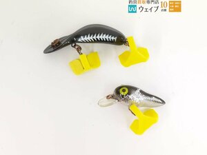 HEDDON MINI TAD ヘドン ミニタド ミニタッド、レーベル タドフライ 計2点 美品