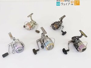 ダイワ スプリンターER 2506・ライブラリ 2500・シマノ アリビオ C3000 他 計5点 スピニングリールセット