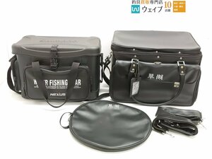 * shop front delivery or Sagawa cash on delivery shipping . lake spatula bag * scoop net case, Shimano Nexus . bag 2 point set 