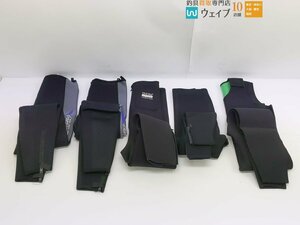 渓流タイツ CF-621、渓流 ウェットタイツ ウェーダー 計5点セット