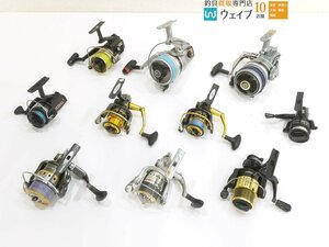 ダイワ チームダイワ X2500i、リョービ RX3000DX、スズミ LORDLINESS KM1000 等 スピニングリール 計10点セット ジャンク品