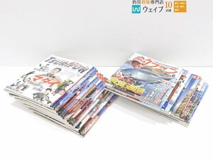 ケイエス企画 釣ファン 九州・山口の海釣情報誌 2017年 2018年 1月号～12月号 計24冊 古本 中古本 釣り雑誌