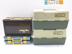  King Stone 12000 Daiwa Ran car box etc. box case total 5 point used 