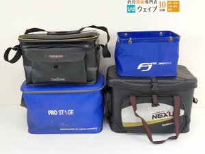 シマノ ネクサス バッカン・ダイワ フィッシングバッグ CS-40CM F・アクアスポーツ プロステージ 他 計4点セット