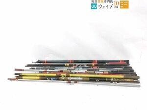 オリムピック ホノルル 330、リョービ シーエリート 420 DX 他 投竿 大量ジャンクセット ジャンク品