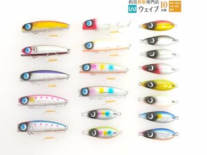 ジャンプライズ ぶっ飛びスプーン 30g・ジャンプライズ テロテロ君 75F 計19個中古