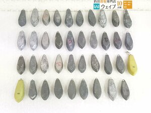 六角 小田原 蛍光 オモリ おもり 錘 60号 総重量 約9kg