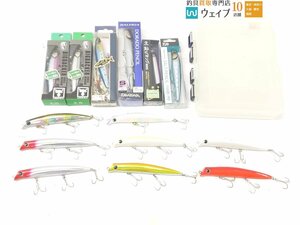 アイマ コモモSF-125、裂波、サスケ SF-120 、ジャッカル ビッグバッカー ナブラミノー、ジャンプライズ 飛びキング 等 14点