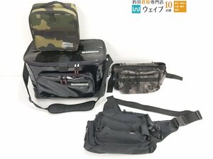  Shimano soft cooler,air conditioner * Abu Garcia shoulder bag * Abu Garcia reel case etc. total 4 point 