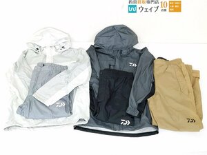 ダイワ レインスーツ DR-3606・DR-3604・DR-3822 計3点 レインスーツセット