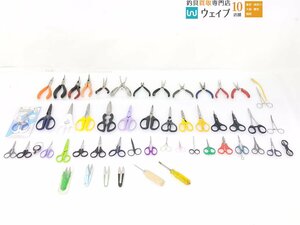 リョービ スノーピーク プロックス 他 はさみ キッチンバサミ PEカッター プライヤー ニッパー ペンチ 糸切バサミ 等 45点以上