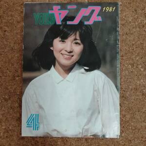 牛]ヤング 昭和56年4月号 渡辺プロダクションタレント友の会　太田裕美/沢田研二/沢田富美子/小柳ルミ子/若杉ひと美/石川ひとみ