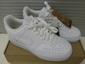 WMNS NIKE COURT VISION LOW NEXT NATURE "TRIPLE WHITE" DH3158-100 （ホワイト/ホワイト/ホワイト）