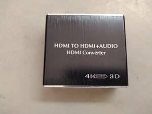 ■HDMI TO HDMI＋AUDIO　HDMI Converter　音声分離　デジタルオーディオ分離器 C