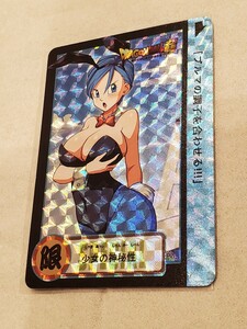 DB カード ブルマ セクシー 角プリ ACG カードダス 美品 キラカード 海外 バニー カード同梱可能