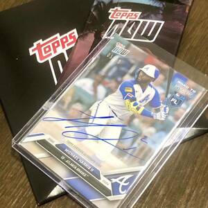 【Michael Harris Ⅱ】/99 On-Card Auto Topps NOW 2024 ROAD TO OPENING DAY【直筆サイン】マイケルハリス2世 Braves MLB Autogragh 最新