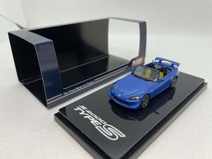 ホビージャパン 1/64 ホンダ Hobby Japan Honda S2000 Type AP2 Blue HJ641020SBL J04-L-261