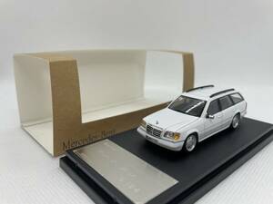 Mortal 1/64 メルセデスベンツ Marcedes-Benz S124 ホワイト J04-R-494