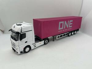 ベンツ 1/50 メルセデスベンツ アクトロス Mercedes-Benz Actros ONE コンテナトレーラー J02-04-015-2