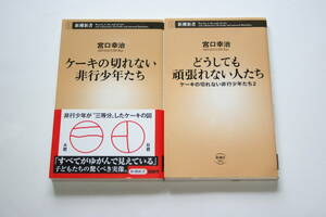 ケーキの切れない非行少年たち どうしても頑張れない人たち 2冊セット 宮口幸治