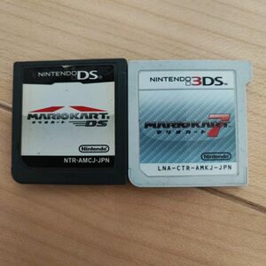 2個セット　マリオカート7 マリオカートDS　ニンテンドー　3ds　ソフトのみ DSソフト